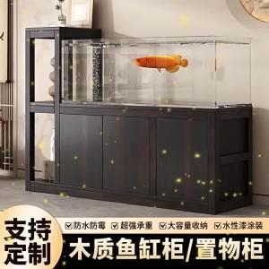 Kệ Aquarium Hình L Đứng Sàn Nhiều Tầng