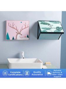 FENGHONGTAO | Wall-mounted Foldable Hole-free Clothes Storage Cabinet