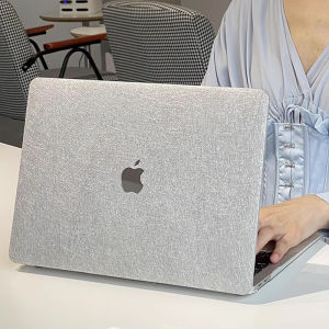 Cloud Silk Pattern Silver White Case for MacBook 2024 Air 15 A3113 Pro 13 M2 M3 14 inch A2442 Air Pro13 2020 A2338 A2337 A2289 Retina 11 12 13 15.4 13.3 With Free Keyboard Cover