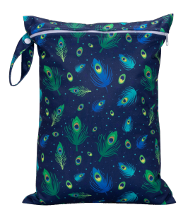 BIAI Baby Clothes Storage Bag Waterproof Wet Bag Washable Diaper Wet Bag Hanging Reusable Travel Organizer Bag Mini Wet Bag