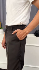 Celana PDH Coklat Polri Satpam Security Celana Panjang Formal Coklat Tua Kualitas Terbaik MMF