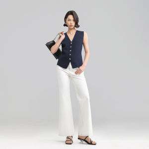 HIPPIE MISS | High Waist Stretchy Flare Jeans White
