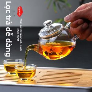 DIHUANTUO | Bình Trà Thủy Tinh Borosilicate có Lọc