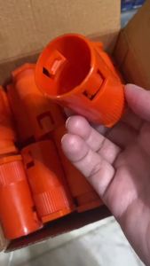 PVC Flexible Connector 1/2\" 3/4\" Orange Flexible Hose Connector 1PCS