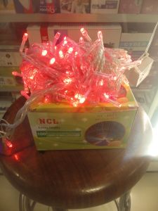 Lampu Natal TUMBLR lampu natal Dekoraai lampu led warna merah