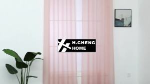 H.CHENG HOME Gorgeous New Lace Solid color Voile Sheer Curtain 140&160cm/140&220/140&255(HC0010-c)