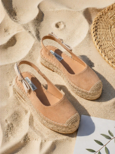 Steve Madden | Woven Raffia Platform Fisherman Shoes for Women