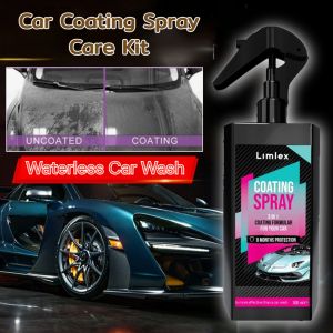 Waterless Car Wash Spray  Nano-Crysta Car Coating Spray Special Polishing Brightening Spray Oil Film Cleaner