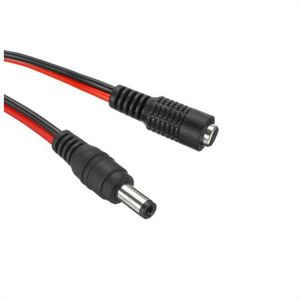 5 Pairs CCTV Connector DC female DC male DC Power Supply Wire Jack Plug Wire Connector