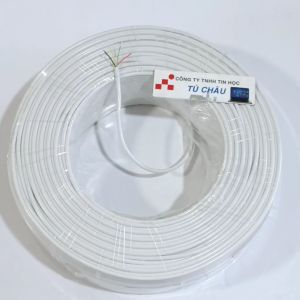 Cáp điện thoại 4 tim (4 line - 4C - RJ11) - (Giá bán theo mét)