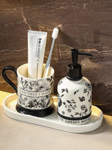 Baroquehouse | French Vintage Luxury Ceramic Tooth Cup Set