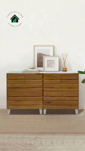 Toraya Lemari Kabinet Kayu Bupet Laci Murah 2 Way Chest CH-600