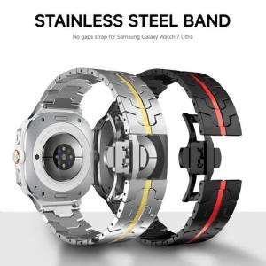 Men Stainless Steel Band for Samsung Galaxy Watch 8 9/Ultra/Classic 46 Bracelet for Samsung Galaxy 7Ultra 47MM Strap Accessories