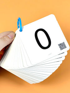 Digital Card 0-100 Digital Recognition Children Early Education Perception Card Literacy Letter Baby Enlightenment Digital Board Teaching Aids