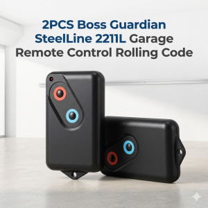 1/2pcs Garage Door Remote Control Boss Guardian SteelLine 2211L Replacement 330MHz Gate Door Opener Rolling Code