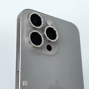 Glitter Bling Camera Lens Protector Compatible for iphone 11 pro max 12 mini 12 pro max 13 mini 13 pro max 14 plus 14 pro max 15 pro max 16 pro max 17 pro max onhand sale (006)