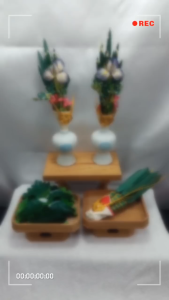 [ Woosilver ] Set Decor Mini Truyền Thống – Bình Hoa & Khay -Secondhand – BB110