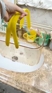 Bath Basket Bath Basket Bath Basket Bath Storage Basket Dormitory Bathroom Wash Basket Bath Basket Care Basket