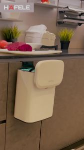 HAFELE painted coated steel Hanging trash bin 4L/8L