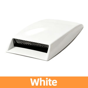 Yitong 1PC Decorative Air Intake Hood Scoop Universal Car Exterior Vent Cover Sport Racing Style Trim For Auto SUV Pickup Truck