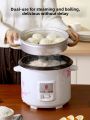 [China Plug Without Adapter] Triangle | Multi-Function Small Electric Rice Cooker. 