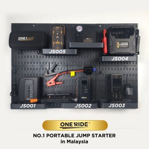ONERIDE JS005 Jump Starter Powerbank Jumper Kereta Car Start Pump Tyre Tire Inflator Tayar Power Bank 4 in 1 Original