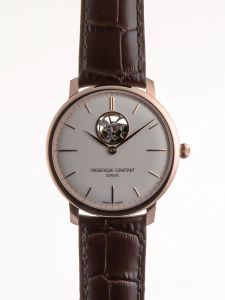 Frederique Constant นาฬิกาข้อมือผู้ชาย Automatic FC-312V4S4 Heart Beat Slimline Men’s Watch