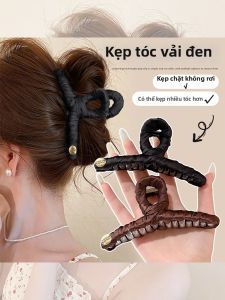 NING ZHOU | Kẹp Tóc Vải Cao Cấp Mới