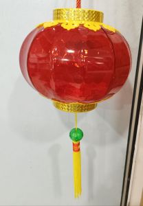 9” Crystal Lantern 水晶灯笼 Chinese New Year Red Lantern 新年装饰