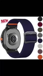 Nylon Strap for Samsung Galaxy Watch Ultra2026/2025 No Gaps Braided Band for Samsung Galaxy Watch 9/8/Classic 44mm 40mm Correa