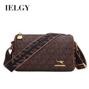 Ielgy Túi dáng gối Túi Đeo Vai dung lượng lớn dây kéo chất lượng cao chất lượng cao in thời trang cho nữ