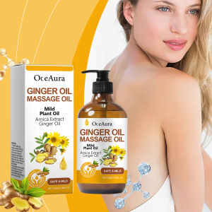 Dầu Massage Gừng 100ML Cho Toàn Thân - Dưỡng Ẩm Nuôi Dưỡng Thư Giãn Chăm Sóc Da Cho Da Khô Ráp Dành Cho Cả Nam Và Nữ - Phục Hồi Sức Sống