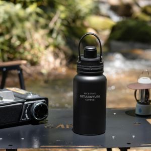 JUSTINLAU Insulated Cup with Magnetic Suction Cap 304 Stainless Steel Double Drinking Cup Portable Outdoor Sports Water Bottles