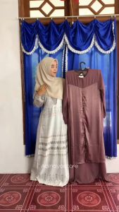 Desain Gamis Couple Pasangan Suami Istri Lebaran 2025