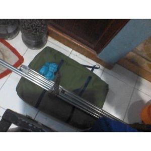 TENDA PRAMUKA REGU 5x3x2 KAP 15-20 BAHAN LION 300 premium model pintu buka atas