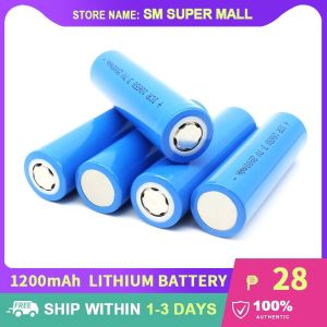 【1200mAh】Japanese Rechargeable Lithium Ion Battery 18650 Battery 500mAh 14500 AA Size 3.7V Charging Voltage
