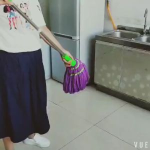 self twisting high water absorbent stainless steel mop