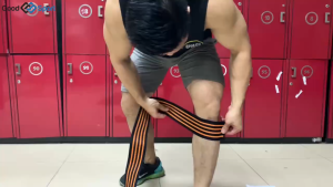 Băng đầu gối AOLIKES A-7165 hỗ trợ squat tập gym bảo vệ khớp gối knee compression straps