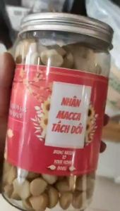 [TẶNG] Nhân Macca (Mắc ca) Vỡ Đôi Đóng Hộp Tốt Cho Sức Khoẻ( tặng 50g Táo Đỏ Tân Cương)