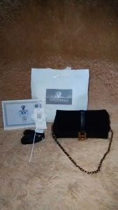 BJ82129 (DAPAT PAPERBAG & SERTIFIKAT) - BROWN/COFFEE/BLACK TAS SLEMPANG HANDBAG TAS WANITA FASHION IMPORT MODIS ELEGAN TERMURAH TERLARIS TERBARU BAGSTORE JAKARTA TAS BATAM GT2129