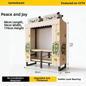 SAMEDREAM | Easy Assembly Sturdy Steel Frame Closet