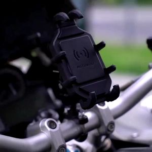 Motowolf Phone Holder v4 Shock Absorbing Cellphone Holder 360° Rotatable with Anti-theft and Anti-slip Motowolf CP Holder V4