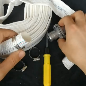 Quick Coupling Garden Watering Hose Connector Adapter Pipe Fitting With Clamp for Fire Hose