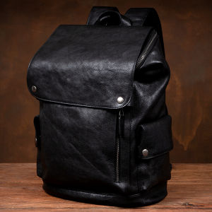 Mantime | Handmade Top Layer Leather Backpack