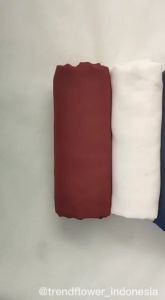 Kain Double Hicoon & Chiffon: Bahan Bellasquare Hijab Jilbab Wanita Bergo Lembut Terawang