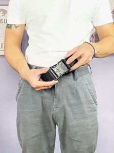 Tactical Belt Quick Release Metal Buckle Laser MOLLE combat Mens Two in one Belts Camo inner belt and outer belt Tactical Hiking Camping Wargame Military camouflage combat Belt