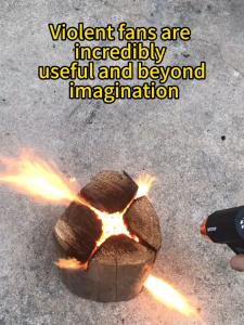 Rechargeable Lithium Battery 18650 Series USB Charging Portable High Speed Violent Turbo Fan Brushless Motor Multifunctional Handheld Outdoor Camping Hair Dryer with High Power Car Dust Blower