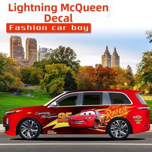 Custom Cars Lightning McQueen Wrapped Film Whole Car Decal