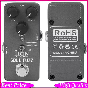 IRIN RS-11 Fuzz Guitar Effect Pedal – True Bypass 2-Mode Fuzz Control (Smooth/Saturated) | Vintage to Modern Fuzz Tone
