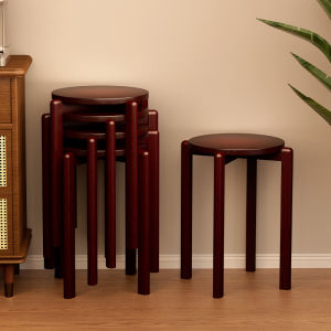 Sturdy Stackable Round Stool